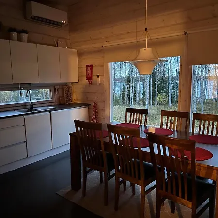 Private Aurora Glass Cabin & Lakeside Villa With Finnish Sauna Chalet