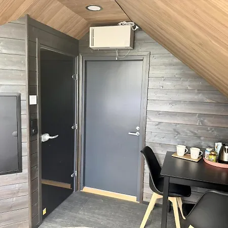 Private Aurora Glass Cabin & Lakeside Villa With Finnish Sauna Ranua