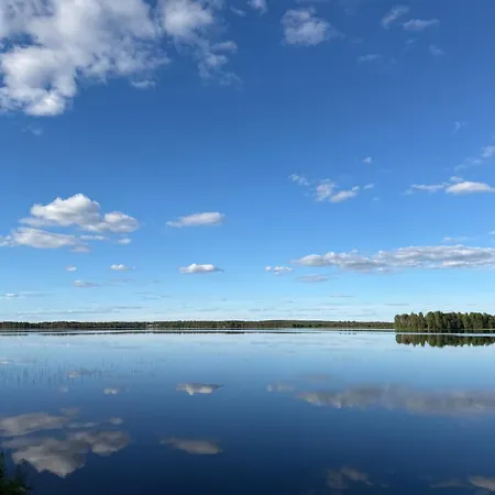 Chalet Private Aurora Glass & Lakeside With Finnish Sauna